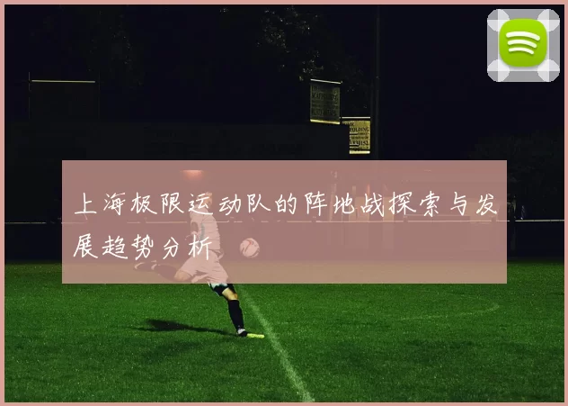 上海极限运动队的阵地战探索与发展趋势分析