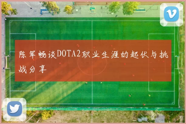 陈军畅谈DOTA2职业生涯的起伏与挑战分享